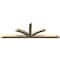 Ekena Millwork Richland Rough Sawn Timber Gable Bracket, Douglas Fir, 96"W x 32"H x 4"D x 4"F, 8/12 Pitch GBW096X32X0404RIC00RDF - alternate 4